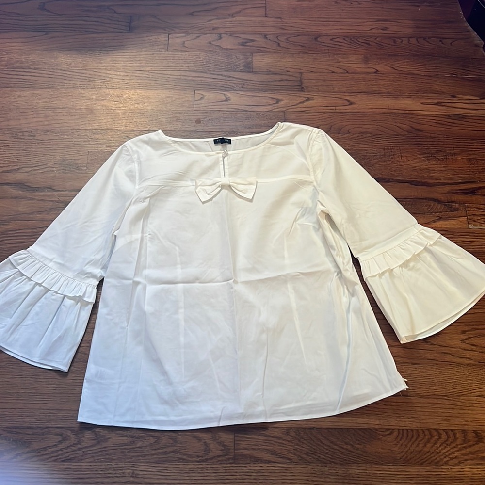 Talbots bell sleeve blouse